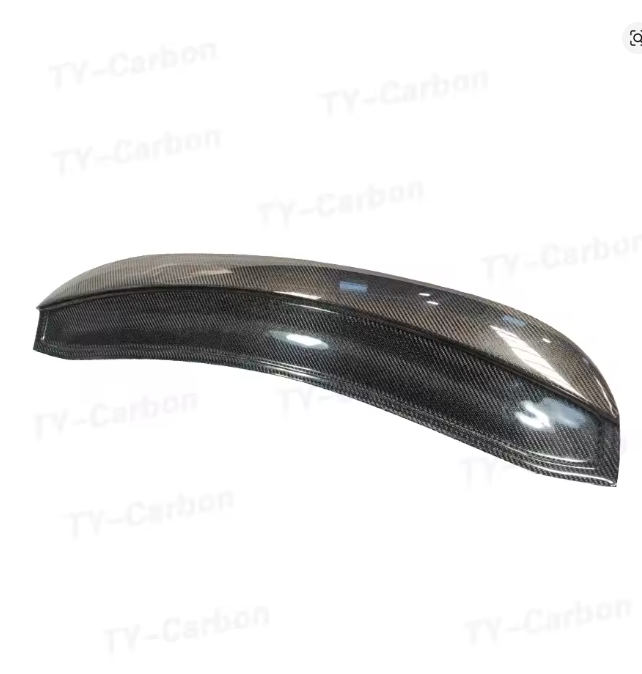 Porsche Boxster 981 Cayman 13-15 Rear Wing Spoiler Trunk Duckbill FRP Black