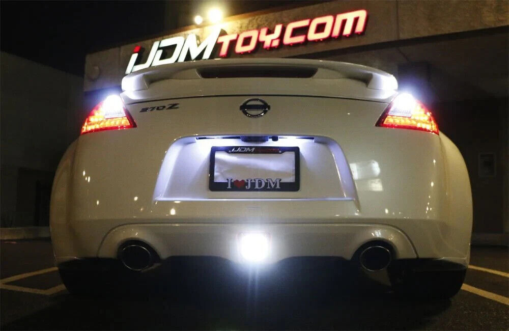 LED Rear Light Smoked Lens Rear Fog Brake Backup Reverse Lamps 09-20 370Z