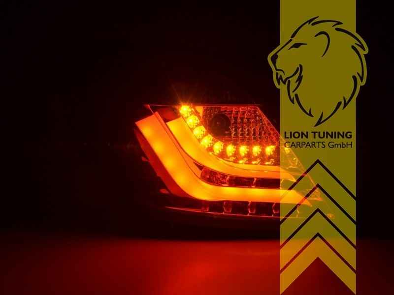 LTG Pair LED Rear Lights Tail Opel Vauxhall Astra H CC GTC L08 FL 05+ Smoke LHD
