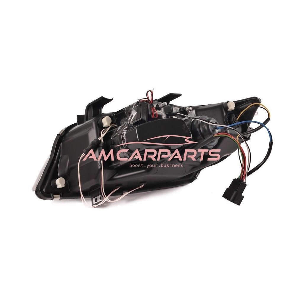 AMCP Pair LED Halo Ring Headlights BMW 3 E90 Sedan E91 Touring 05-12 LHD