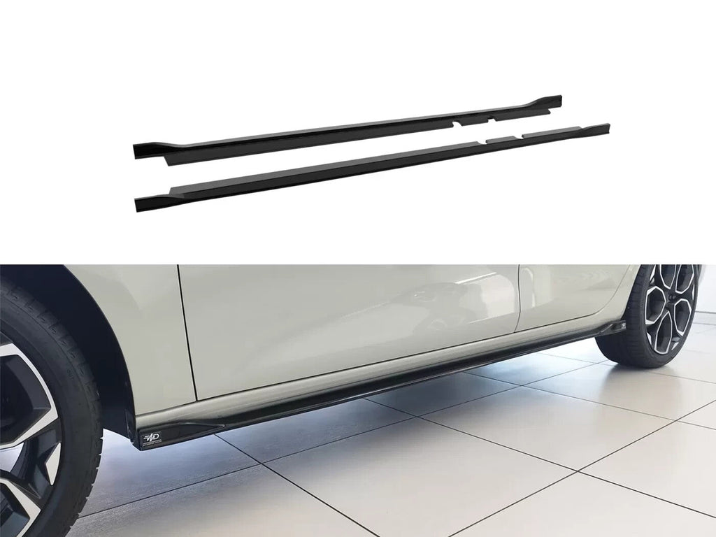 Motordrome Side Skirts Extensions V.2 Seat Leon Mk4 FR / Cupra Leon Mk1 Gloss