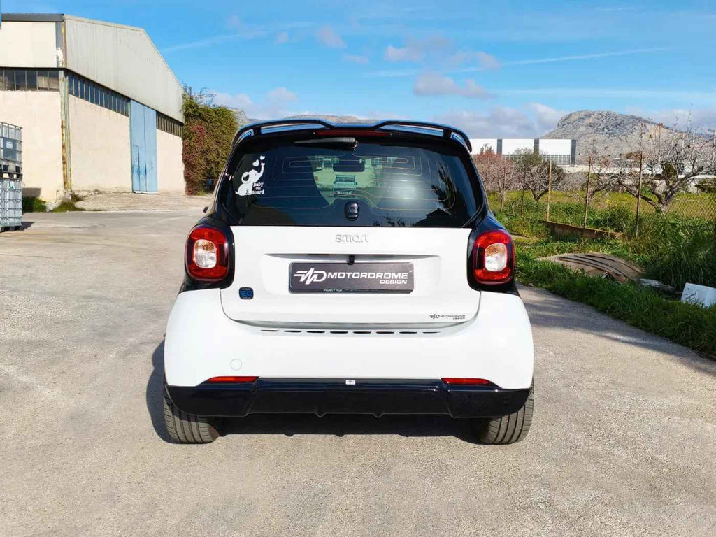 Motordrome Design Roof Spoiler Rear Wing Smart 453 Fortwo 14-24 Unpainted PU
