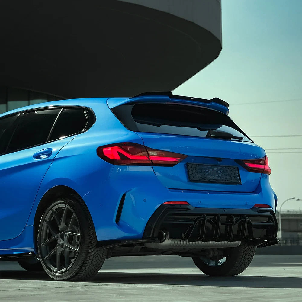 OW rear Roof Wing Spoiler 1 Series F40 M-Pack 19-24 M135i Gloss Black