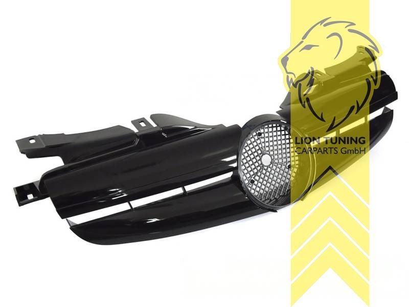 LTG radiator bumper grille Mercedes SLK R170 Facelift CL Look glossy black ABS