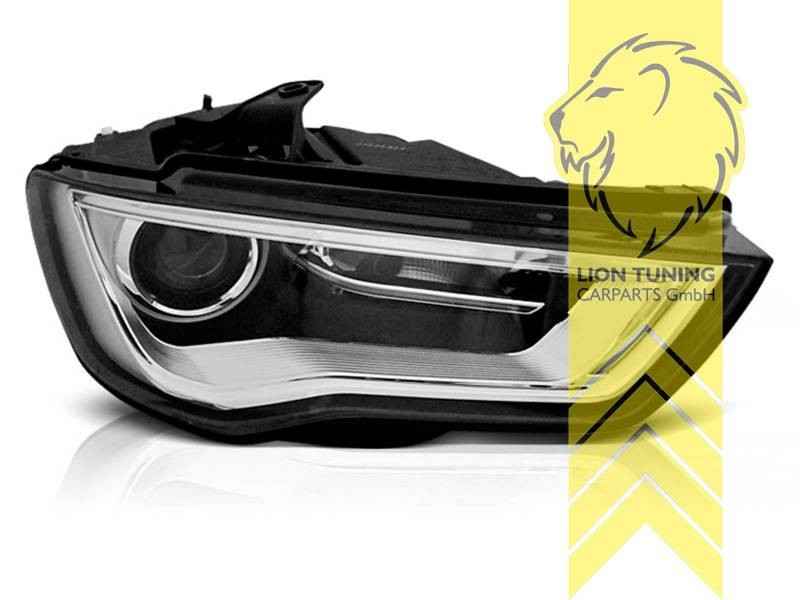 LTG Pair LED DRL Headlights Audi A3 8V 12-16 Xenon for original halogen LHD