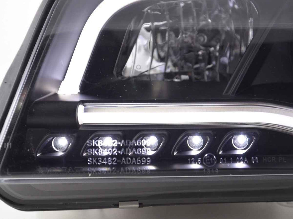 FK Pair LED DRL Lightbar Headlights Audi A6 C5 4B 01-04 RHD