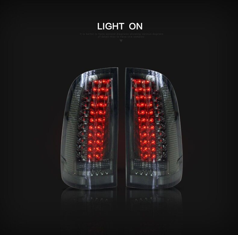 VLAND 08-15 Toyota Hilux KUN26R FL Lightbar LED DRL Rear Lights Tail Lamps LHD
