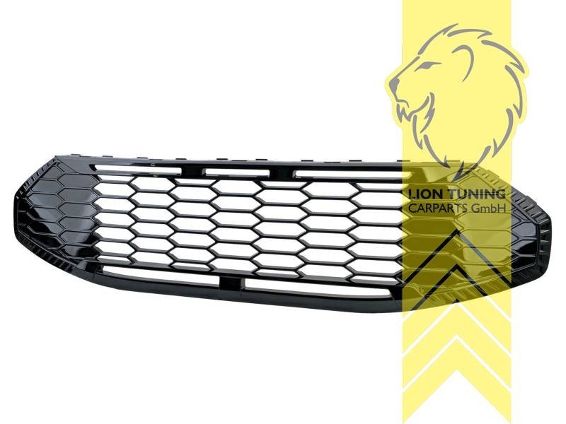 LTG Sport grille radiator grille Ford Tourneo Transit Custom 2 glossy black 23+