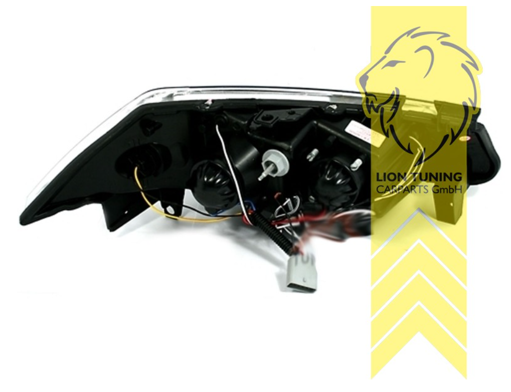 LT LED DRL Halo Ring Headlights Renault Megane M 2 MK2 02-05 LHD