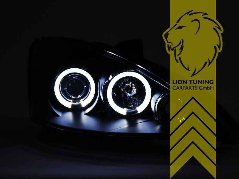 LTG Pair LED DRL Headlights Ford Focus 1 Hatch Sedan Estate DAW DBW 98-01 LHD