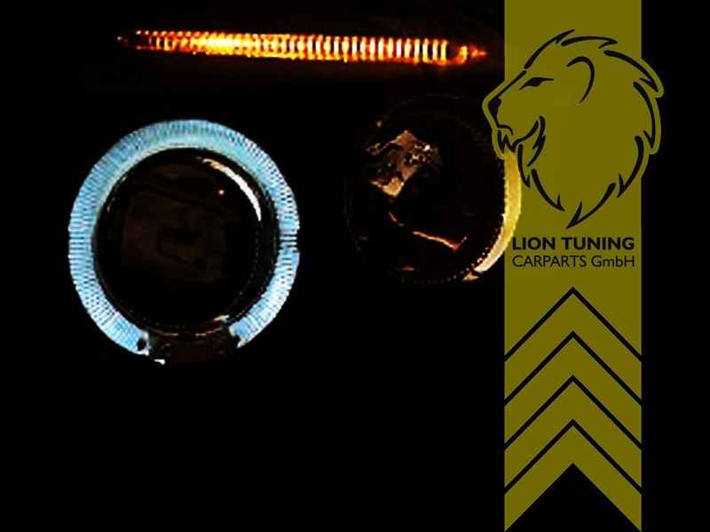 LTG Pair LED DRL Lightbar Headlights VW New Beetle 9C1 1C1 1Y7 98-05 Chrome LHD