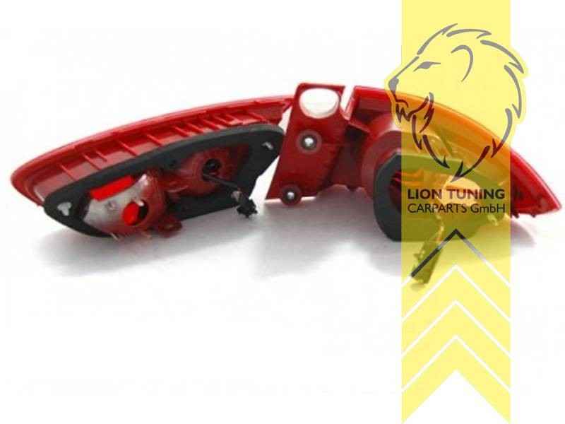 LTG Pair LED Rear Lights Tail Lamps Seat Leon 1P Facelift 1P 09-12 red LHD