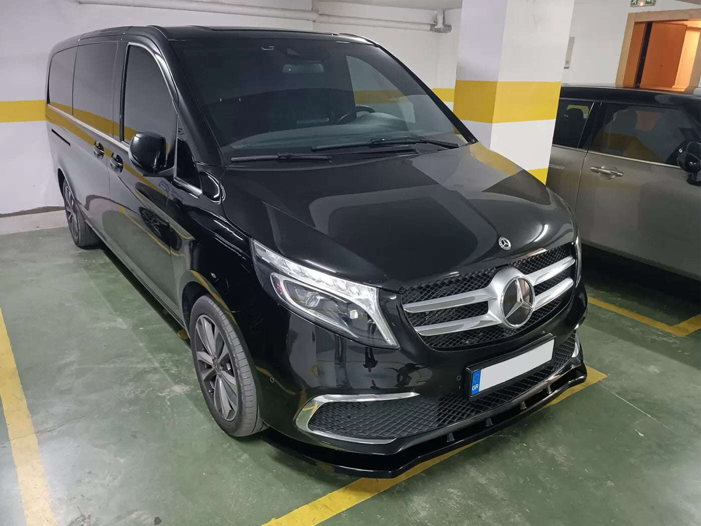Motordrome Front Bumper Splitter Spoiler Mercedes V-Class W447 Facelift 2019+