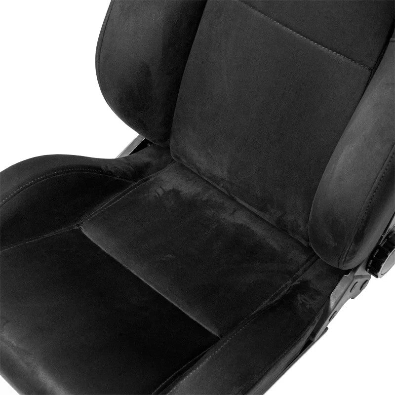 ATST x1 LH Luxe Universal Bucket Seat Black Alcantara Suede Edition + slides