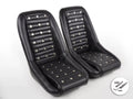 FKA Pair Bucket Seats Studded Classic Car Retro Kit Speedster Vintage Sports