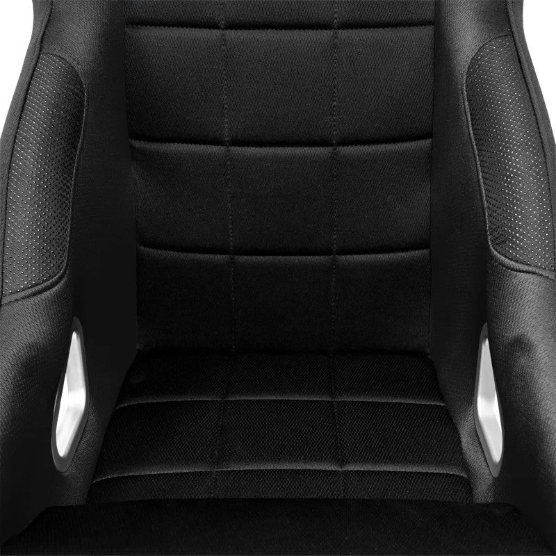 ATST x1 Fixed Back Drift Track Bucket Seat Black Car Van Bus Sim + slides