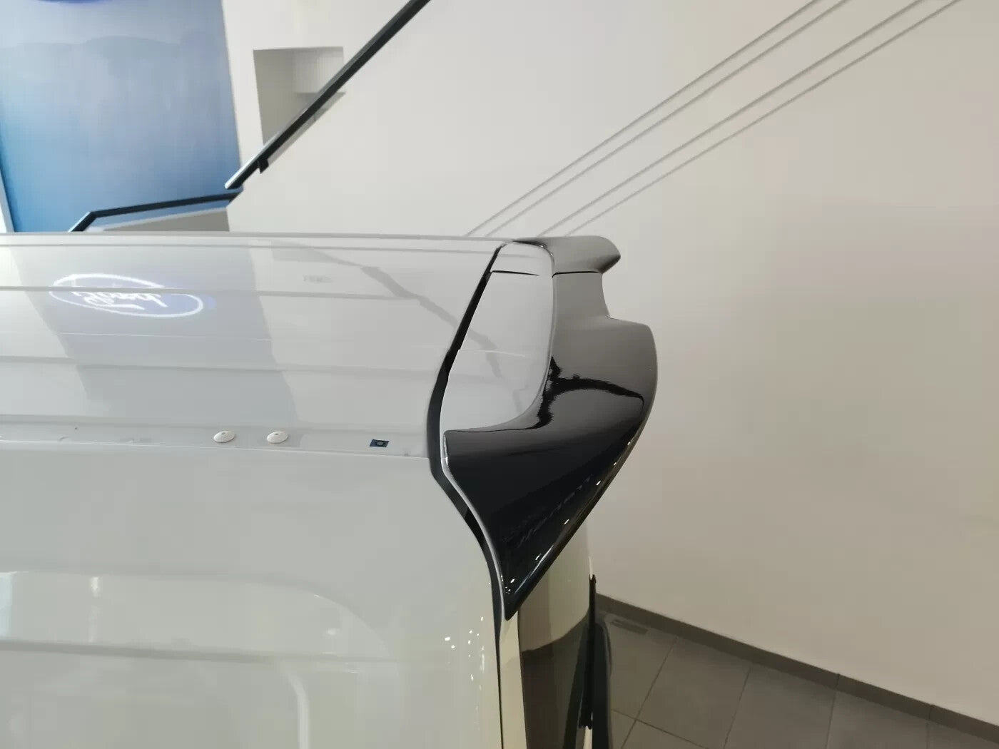 Motordrome Rear Wing Boot Roof Spoiler Barn Doors Ford Ford Transit Courier Mk2