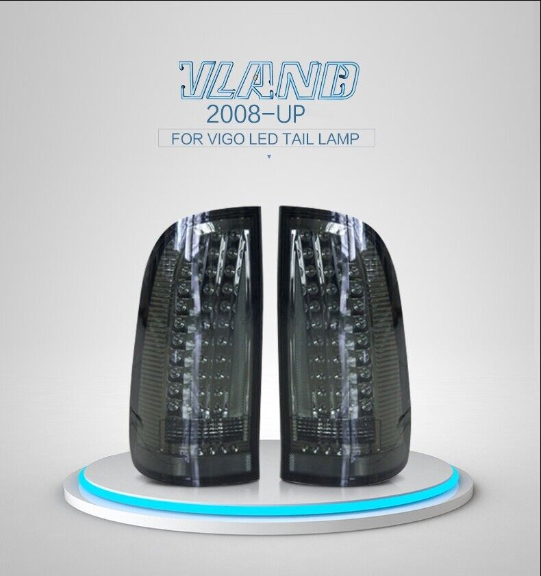 VLAND 08-15 Toyota Hilux KUN26R FL Lightbar LED DRL Rear Lights Tail Lamps LHD