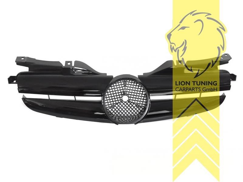 LTG radiator bumper grille Mercedes SLK R170 Facelift CL Look glossy black ABS
