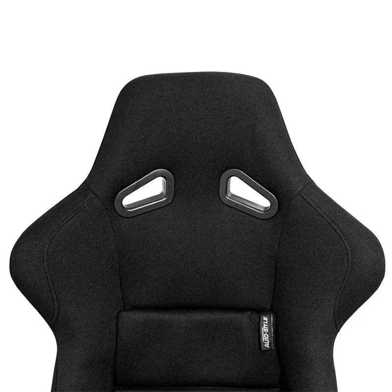ATST x1 BS1 Universal Classic Bucket Seats Black HD Textile Fabric + slides