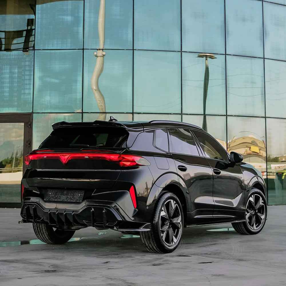 OW  Rear Bumper Diffuser Splitter Styling CUPRA Terramar Mk1 25+ ABS Gloss Black