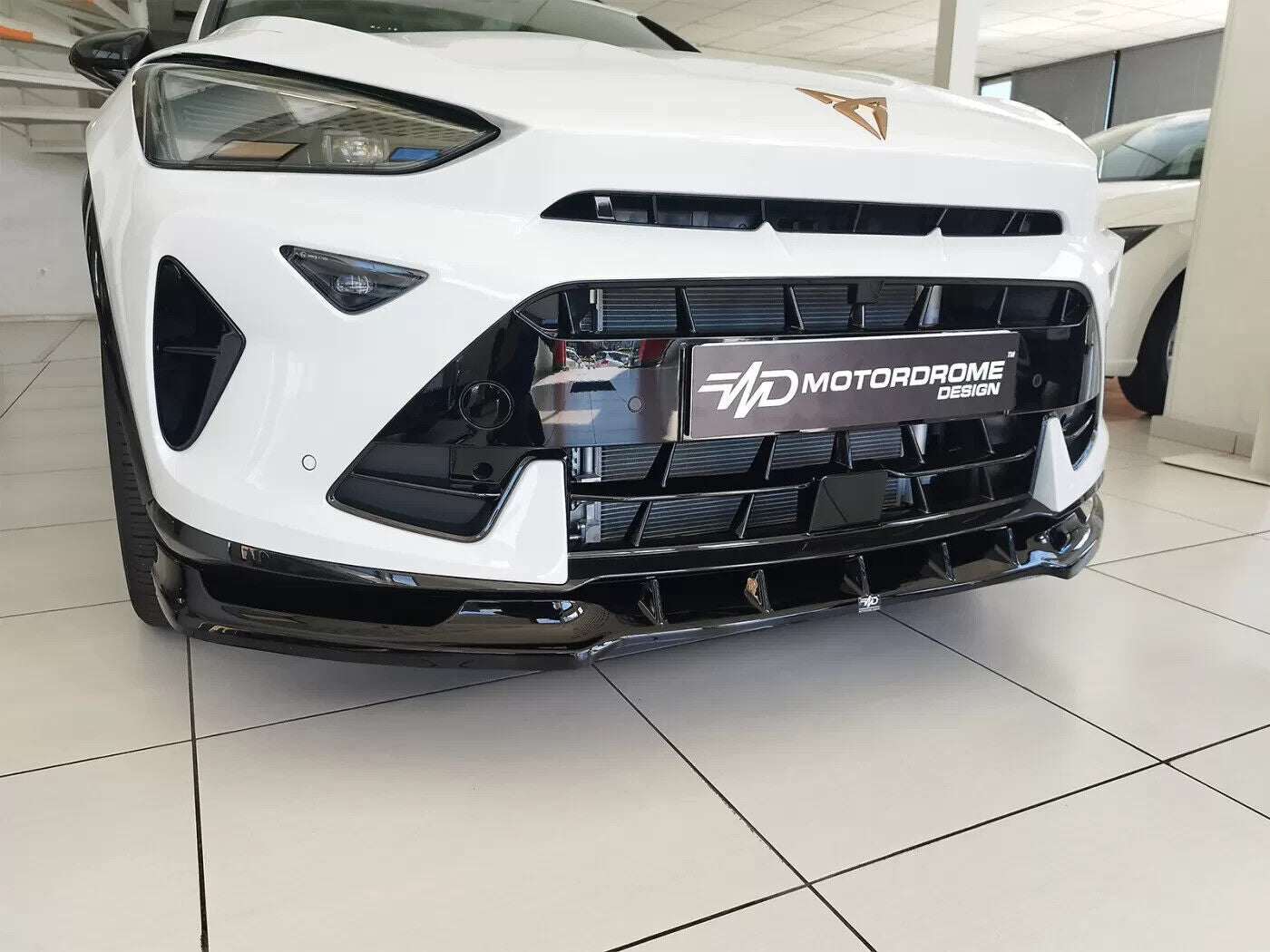 Motordrome Design Front Splitter V.1 Cupra Formentor Mk1 Facelift Gloss Black