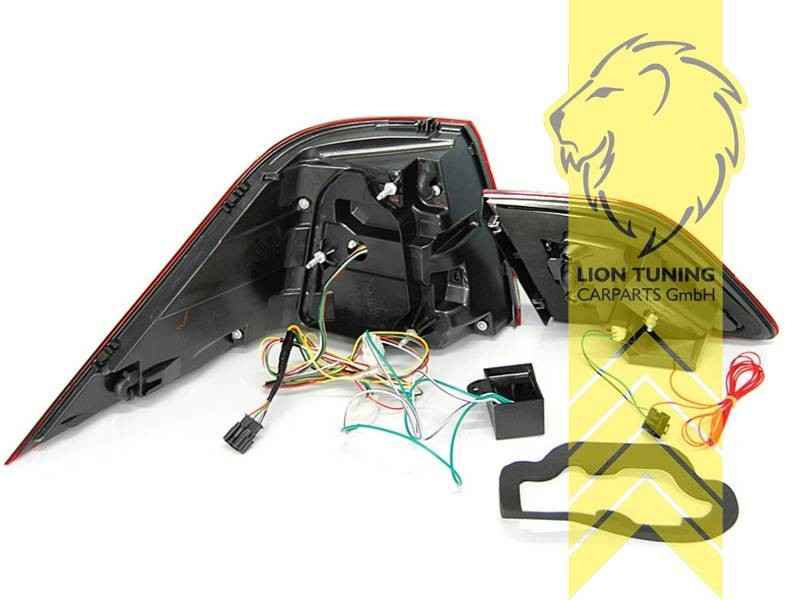 LTG Pair LED Rear Lights Lamps Mercedes W166 ML M-Class 11-15 red LHD