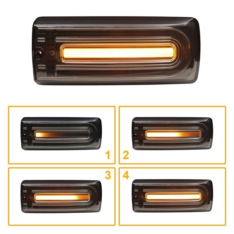 ATS Pair Dynamic REAR LIGHTS Mercedes G-Class W463 G500 G550 G55 G63 AMG 99-18