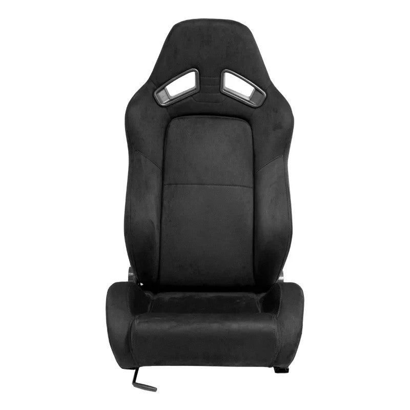 ATST x1 LH Luxe Universal Bucket Seat Black Alcantara Suede Edition + slides