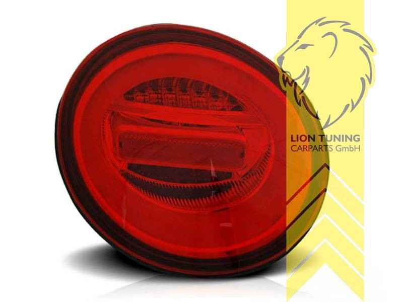 LTG Pair LED Rear Lights Tail Lamps VW Beetle 9C1 1C1 1Y7 98-05 Red LHD