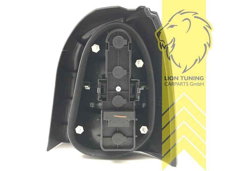 LTG Pair Rear Lights Tail Lamps Audi A4 B5 8D 8J FL 94-01 Avant black smoke LHD