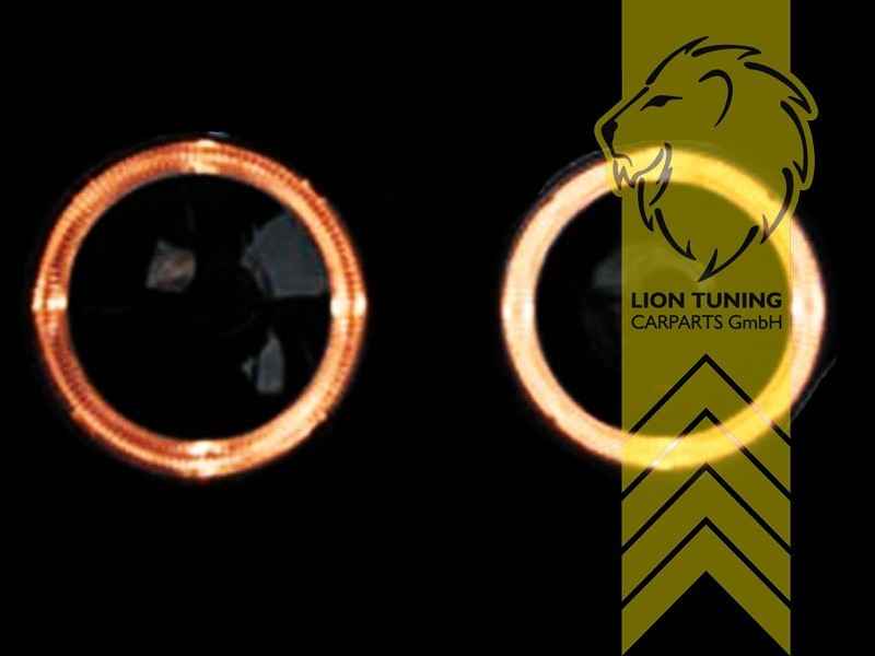 LTG DEPO Pair LED Halo Headlights BMW E30 Sedan Touring Coupe Cabrio RHD / LHD