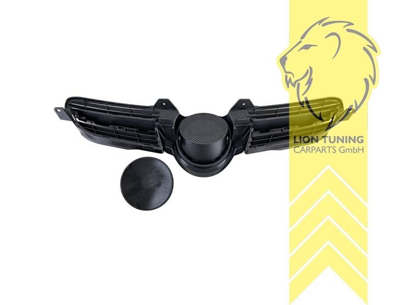 LTG radiator bumper grille Mercedes SLK R171 04-07 glossy black ABS