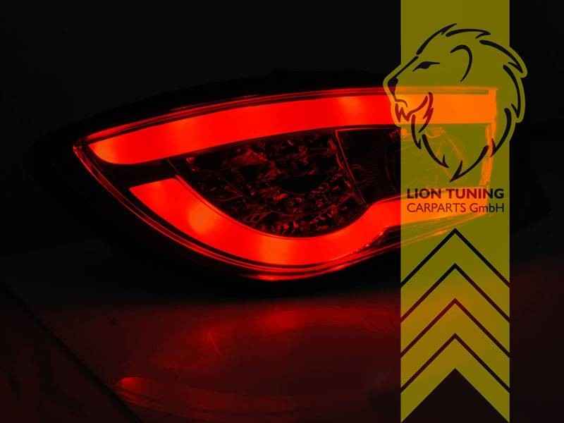LTG Pair LED Rear Lights Tail Lamps Seat Ibiza IV 6J 6J1 Sport 08-12 smoke LHD