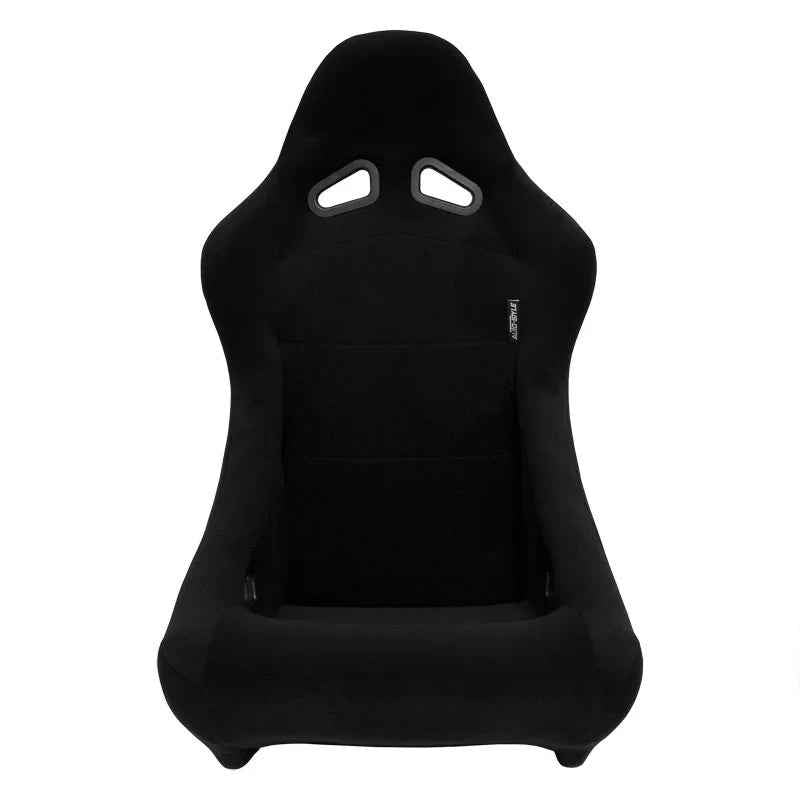 ATST x1 Universal Budget Fixed Back Bucket Seat Black Fabric Drift Track Rally