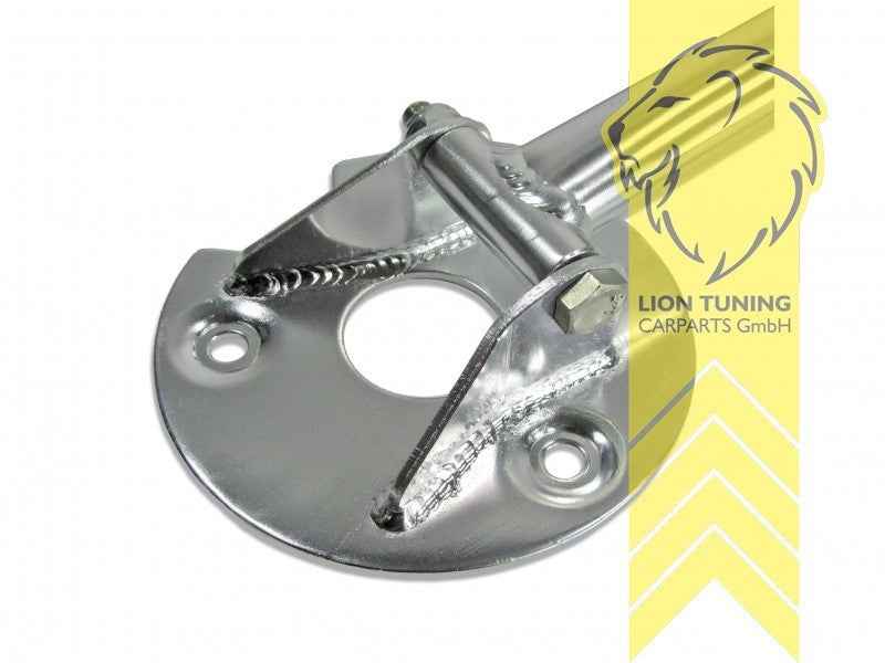 LTG Polished Aluminum Strut Brace BMW E30 Sedan Touring Coupe Cabrio 82-93