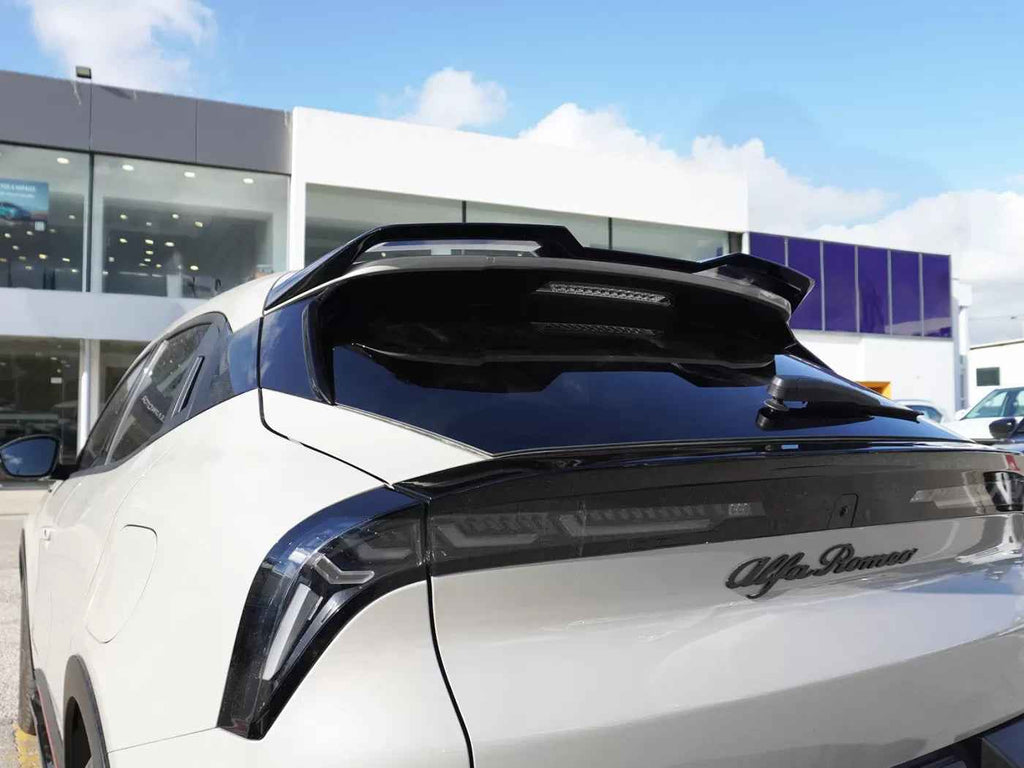 Motordrome Roof Spoiler Rear Wing Alfa Romeo Junior 24+ Gloss Black Finish