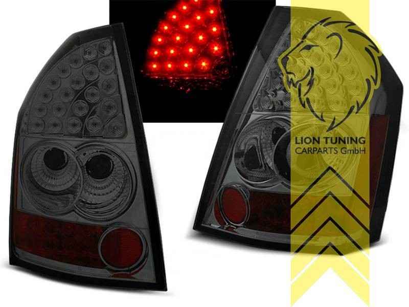LTG Pair LED Rear Lights Tail Lamps Chrysler 300C LX 04-08 sedan LHD EXPORT ONLY