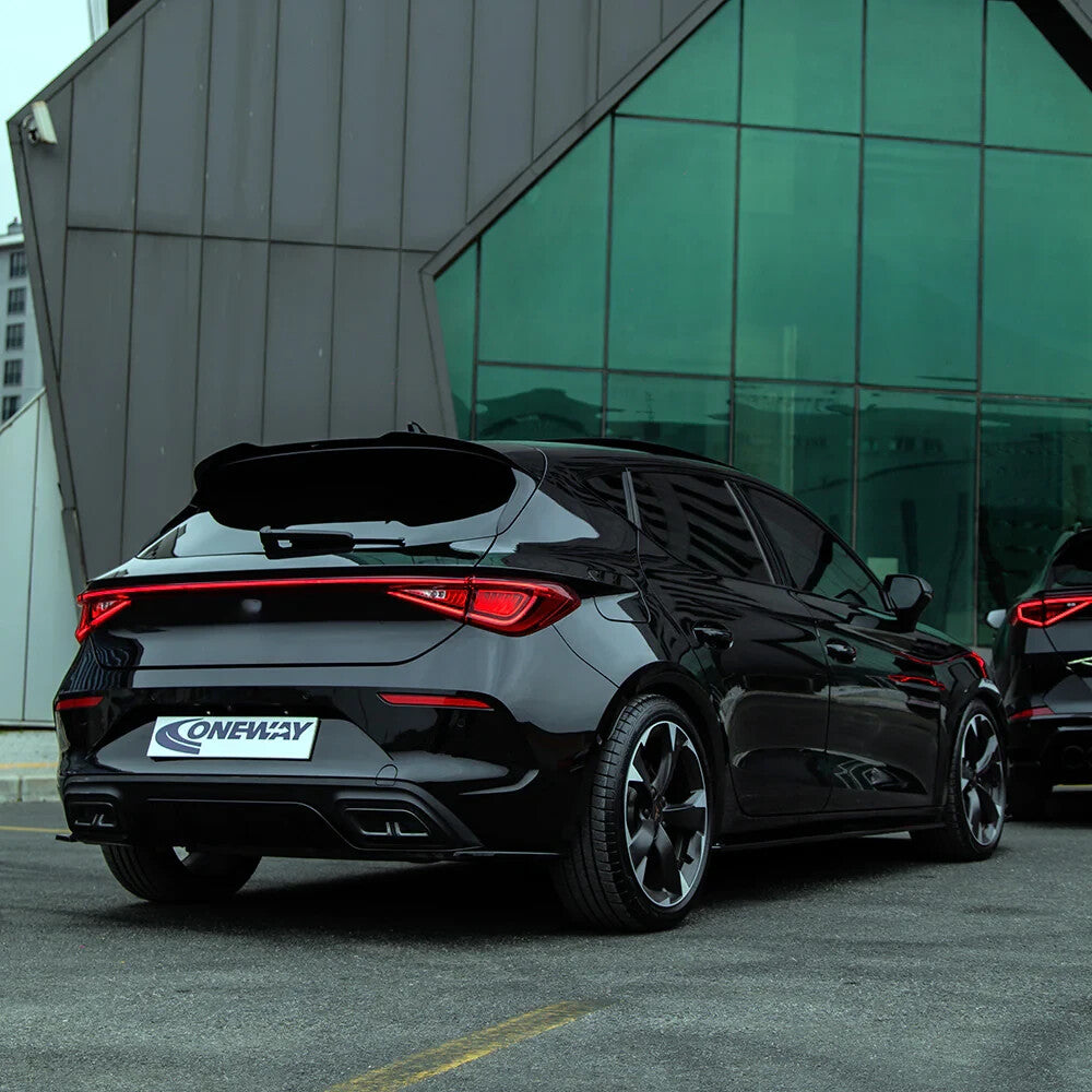 OW Rear Roof Spoiler Wing Seat CUPRA Leon 2020+ ABS Gloss Black