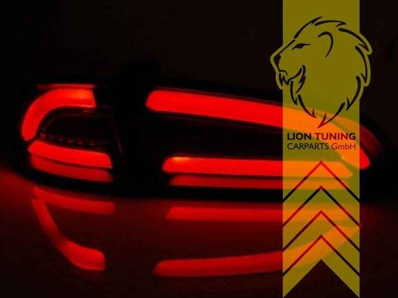 LTG Pair LED Rear Lights Tail Lamps Seat Ibiza 6L 6L1 red black 02-08 LHD