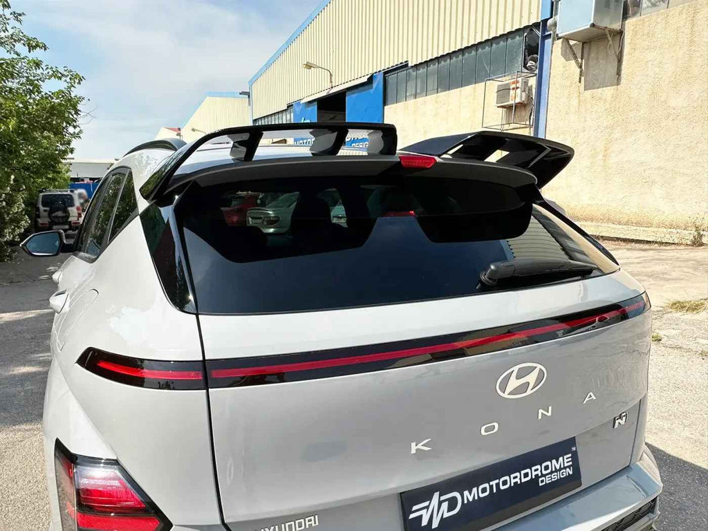 MTD Rear Wing Boot Roof Spoiler Hyundai Kona N-Line Mk2 Mk1 12-23 UNPAINTED