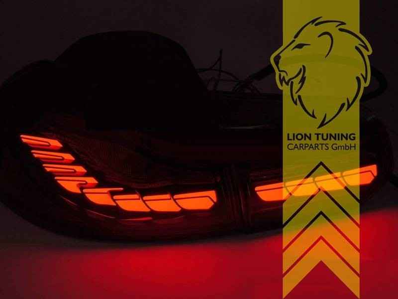 LTG Pair LED Rear Lights Lamps VW Golf 6 5K1 VI 08+ dark red cherry dynamic LHD