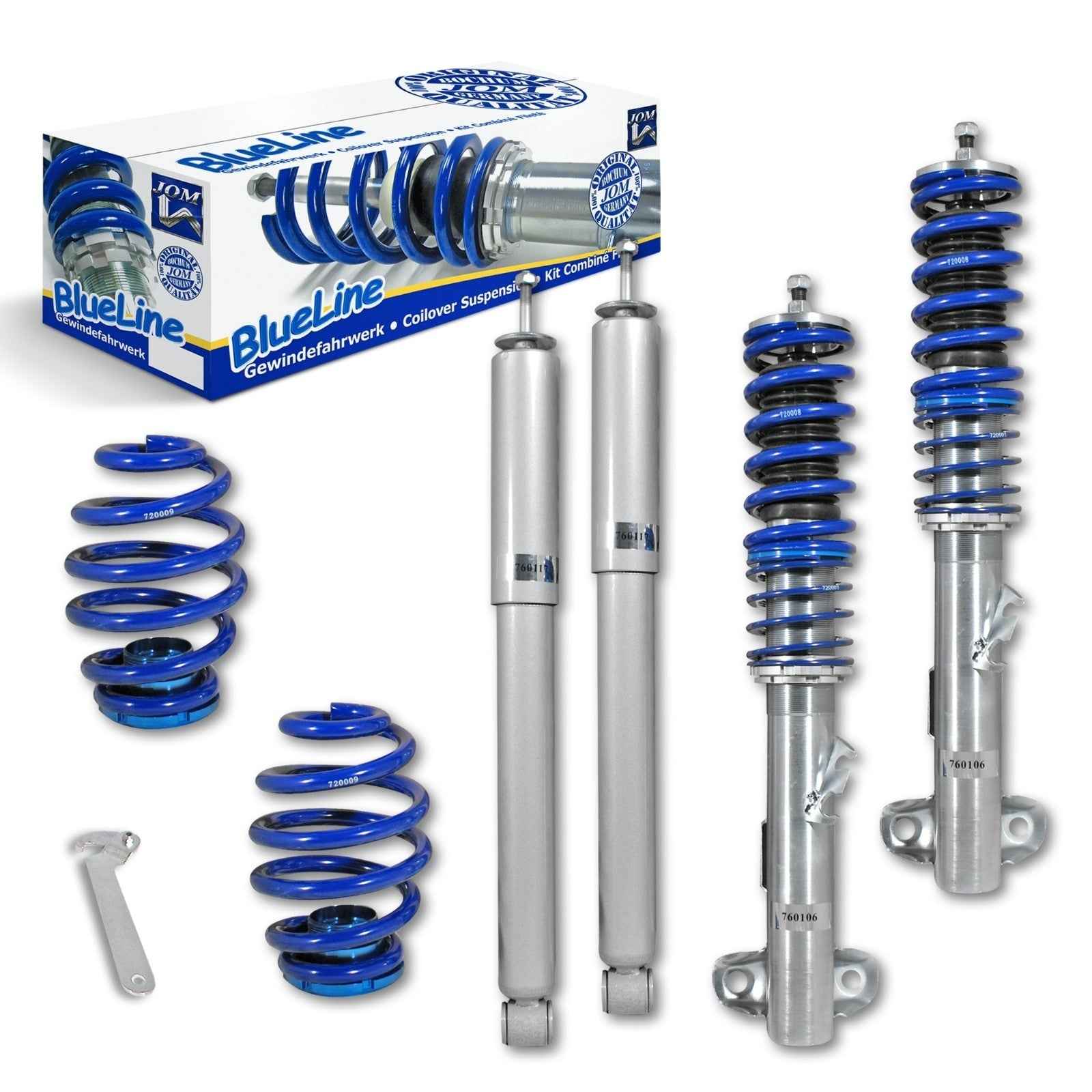 JOM BlueLine Lowering Coilovers BMW Z3 + E36 Compact 90-00