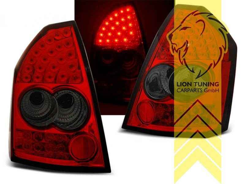 LTG Pair LED Rear Lights Tail Lamps Chrysler 300C LX 04-11 sedan LHD EXPORT ONLY