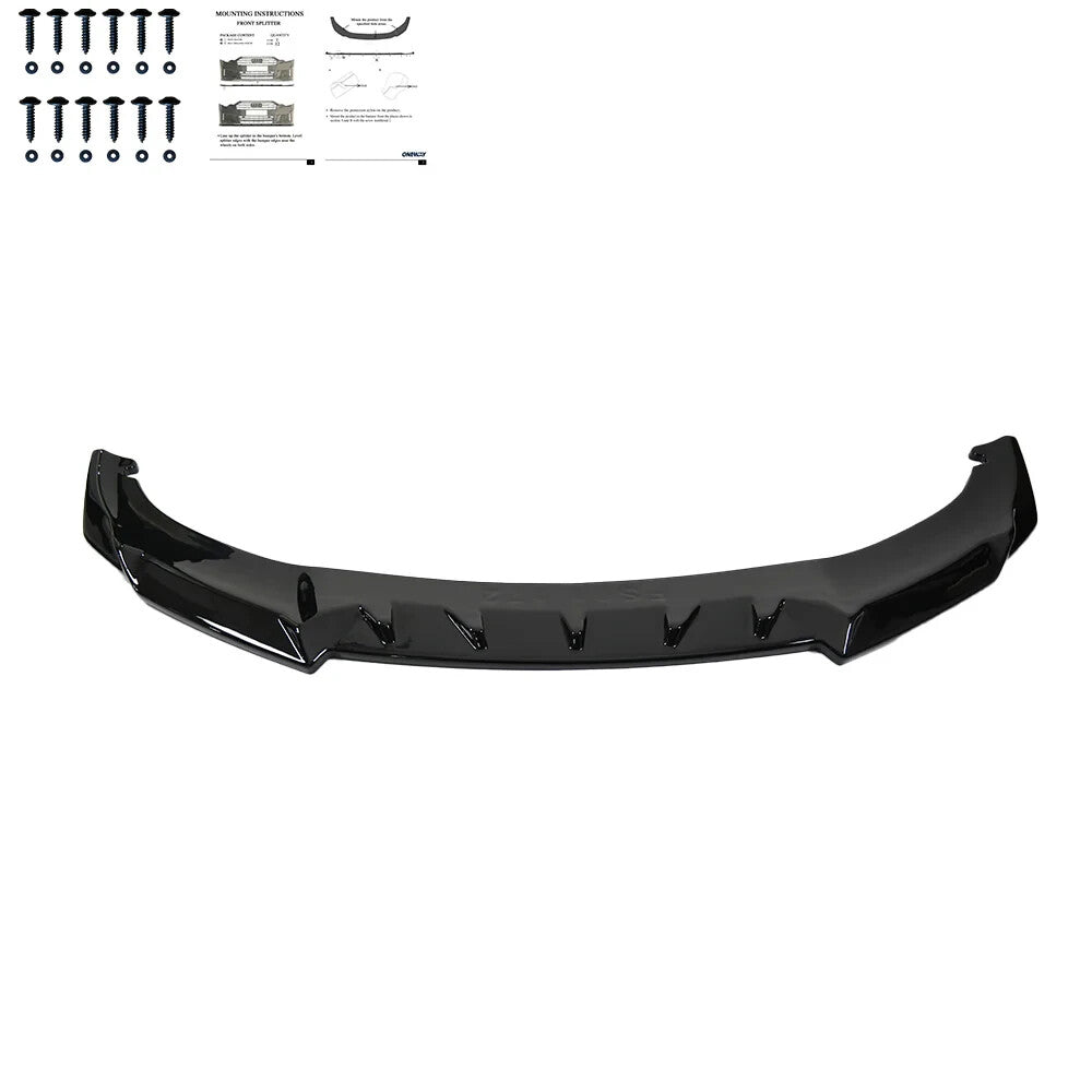 OW Front Bumper Splitter CUPRA Formentor MK1 Facelift 2024+ ABS Gloss Black