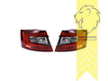 LTG LED Aftermarket Rear Lights Skoda Octavia 3 5E Facelift sedan 5E3 smoke LHD