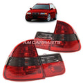 AMCP Rear Lights Tail Lamps Crystal Red Smoke BMW 3 E46 Touring 1999-2005 LHD