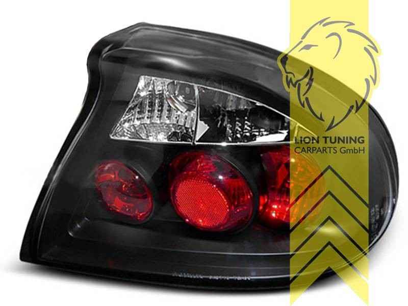 LTG Pair Halogen Rear Lights Tail Lamps Opel Tigra A 95 94-00 black LHD