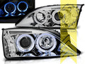 LT LED DRL Lightbar Halo Ring Headlights Ford Mondeo 3 Limousine Turnier LHD