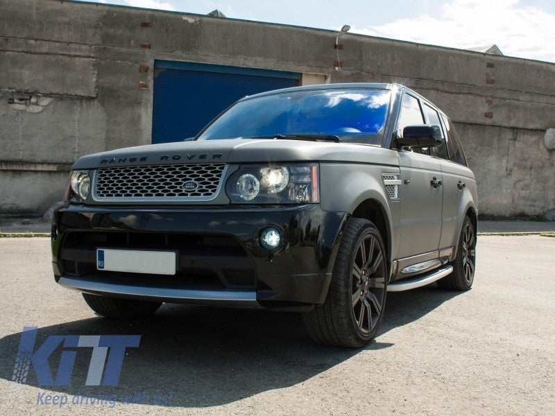 KT Pair LED DRL Headlights Range Rover Sport L320 09-13 Facelift Design LHD